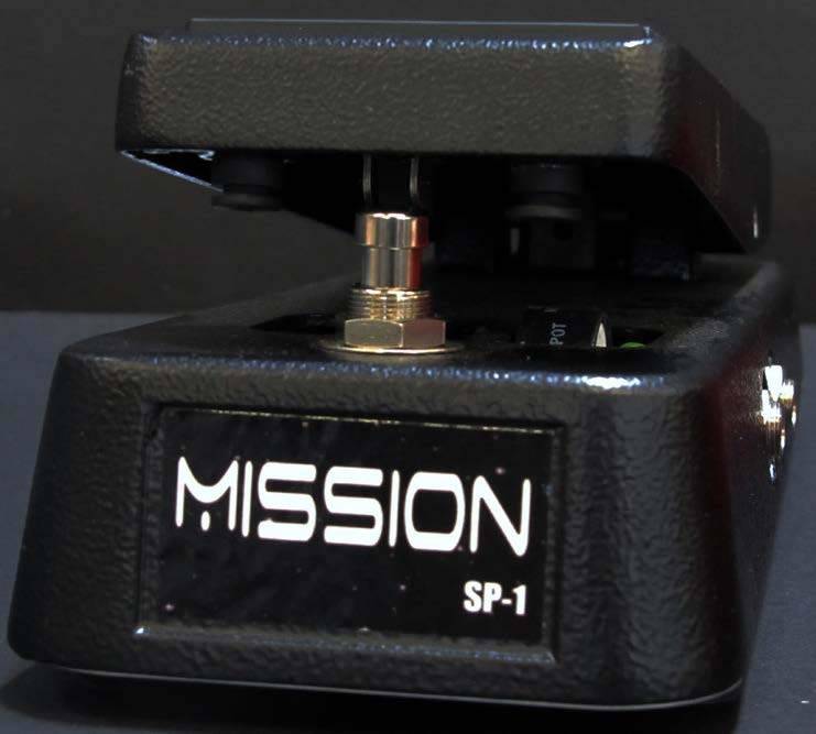 Mission Engineering Expression Pedal w/ Toe Switch - Black